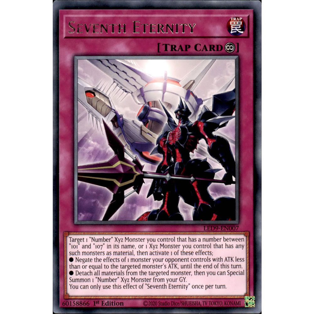 Seventh Eternity LED9-EN007 Yu-Gi-Oh! Card from the Legendary Duelists: Duels From the Deep Set