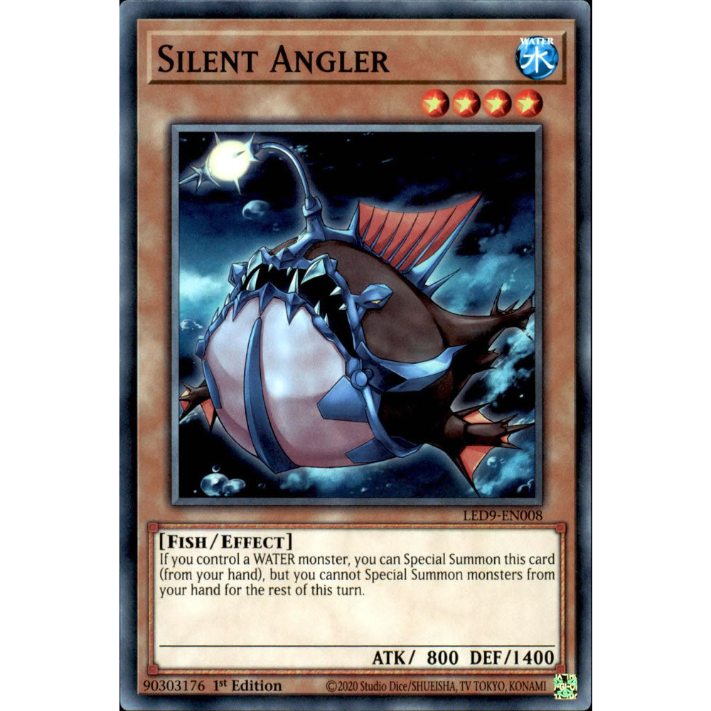 Silent Angler LED9-EN008 Yu-Gi-Oh! Card from the Legendary Duelists: Duels From the Deep Set