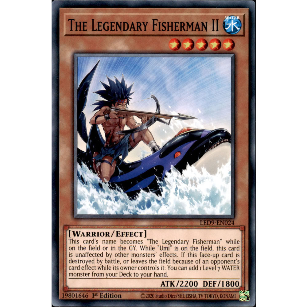 The Legendary Fisherman II LED9-EN024 Yu-Gi-Oh! Card from the Legendary Duelists: Duels From the Deep Set