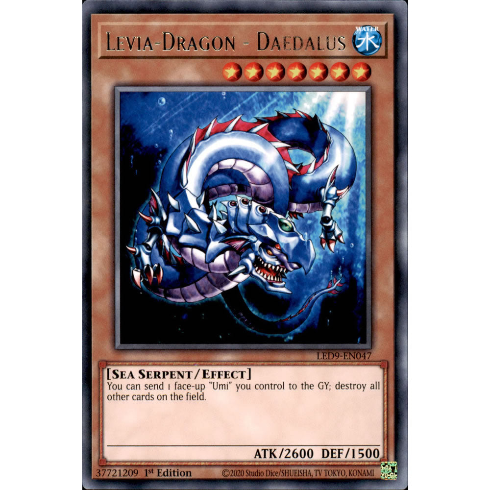 Levia-Dragon - Daedalus LED9-EN047 Yu-Gi-Oh! Card from the Legendary Duelists: Duels From the Deep Set