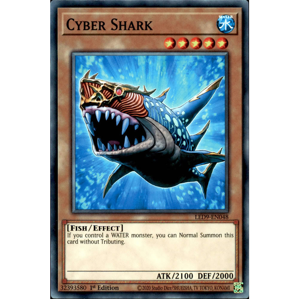 Cyber Shark LED9-EN048 Yu-Gi-Oh! Card from the Legendary Duelists: Duels From the Deep Set