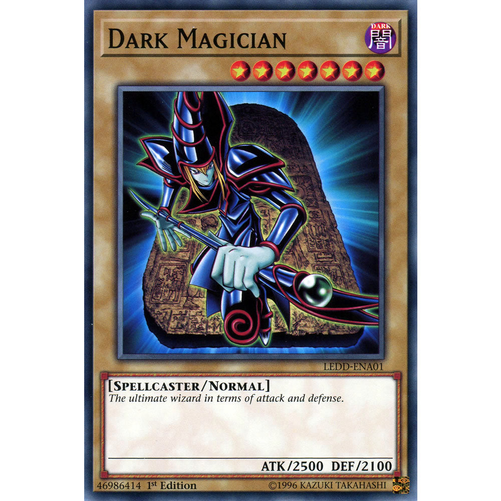 Dark Magician LEDD-ENA01 Yu-Gi-Oh! Card from the Legendary Dragon Decks Set