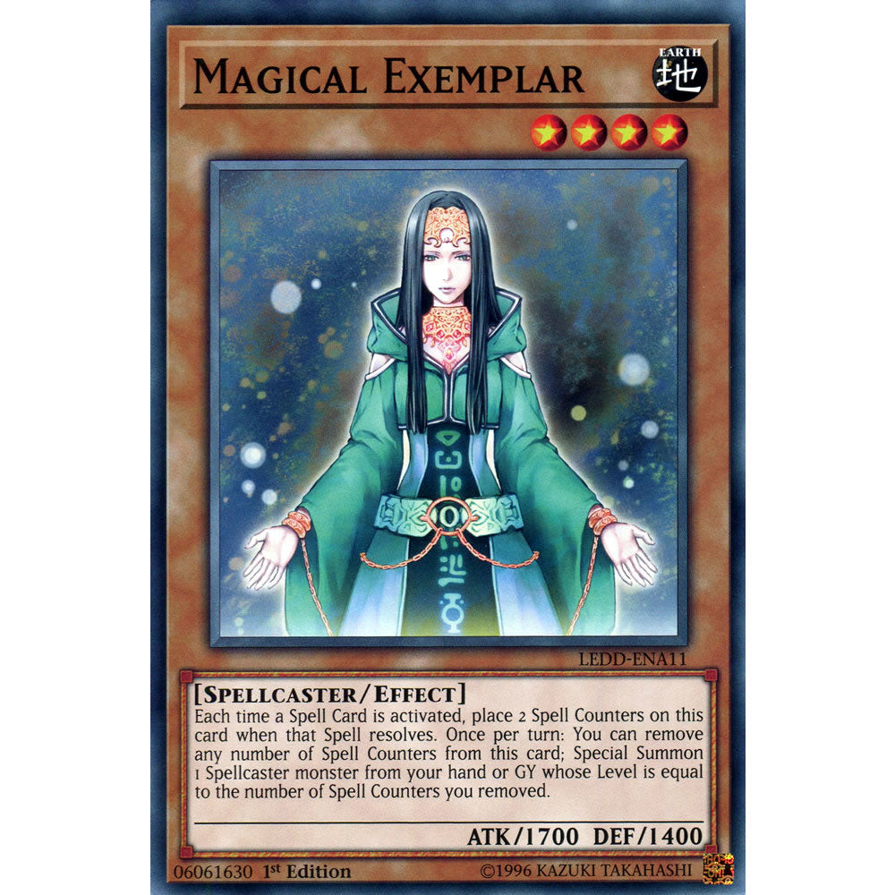 Magical Exemplar LEDD-ENA11 Yu-Gi-Oh! Card from the Legendary Dragon Decks Set