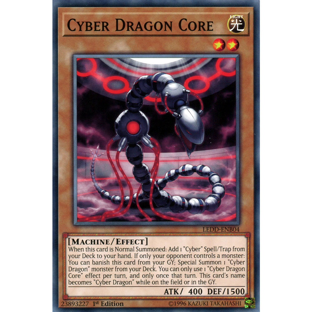 Cyber Dragon Core LEDD-ENB04 Yu-Gi-Oh! Card from the Legendary Dragon Decks Set