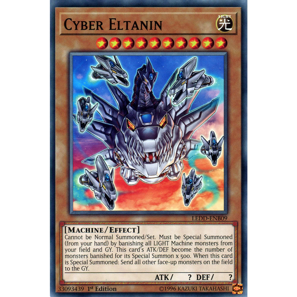 Cyber Eltanin LEDD-ENB09 Yu-Gi-Oh! Card from the Legendary Dragon Decks Set