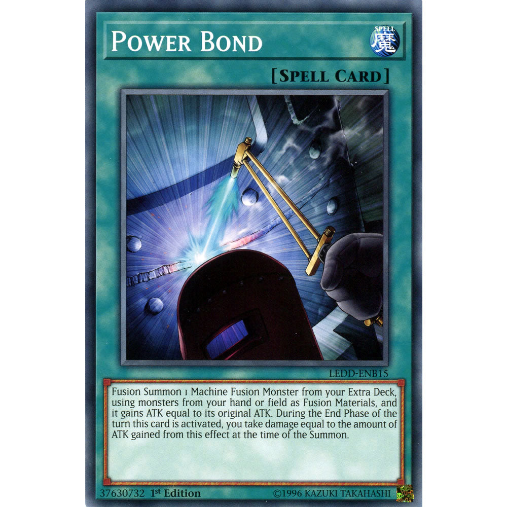 Power Bond LEDD-ENB15 Yu-Gi-Oh! Card from the Legendary Dragon Decks Set