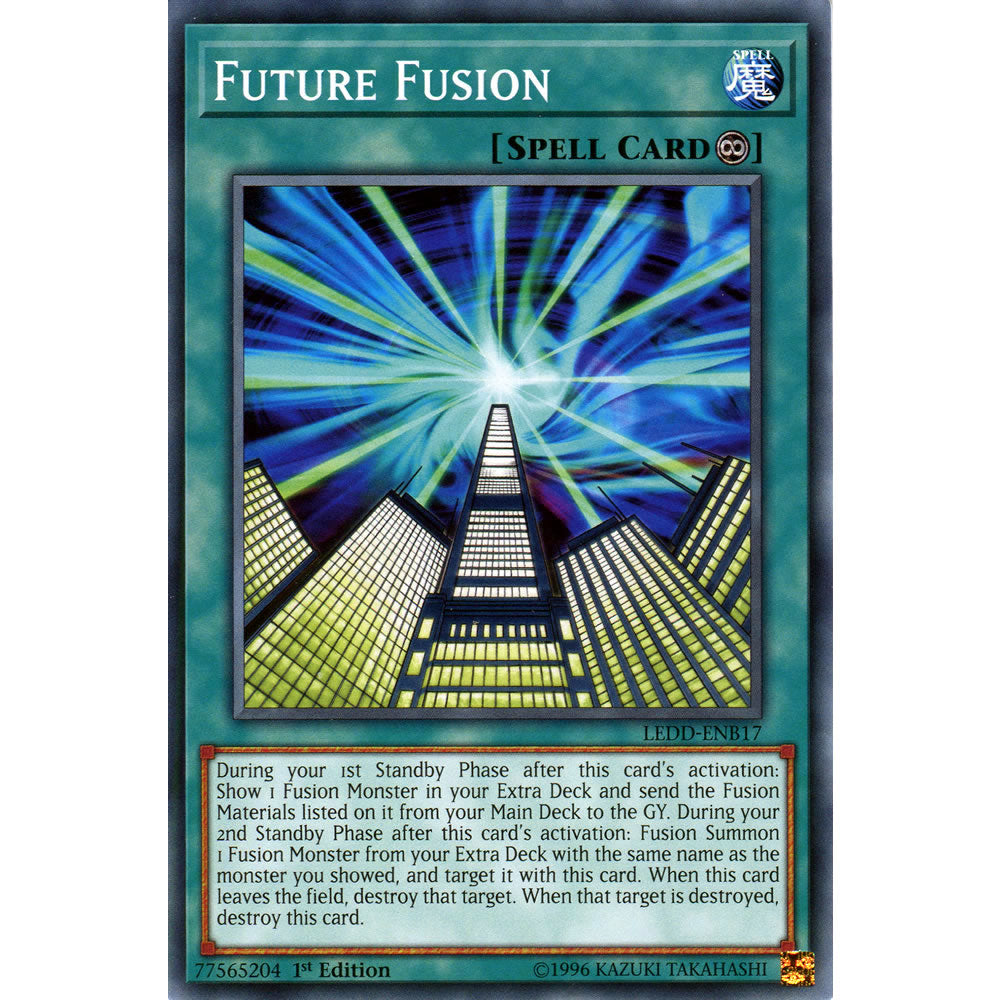 Future Fusion LEDD-ENB17 Yu-Gi-Oh! Card from the Legendary Dragon Decks Set