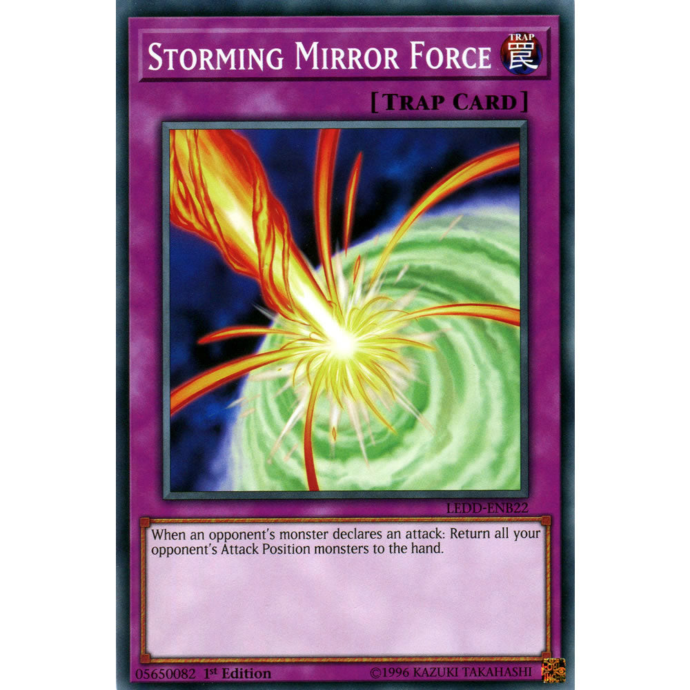 Storming Mirror Force LEDD-ENB22 Yu-Gi-Oh! Card from the Legendary Dragon Decks Set
