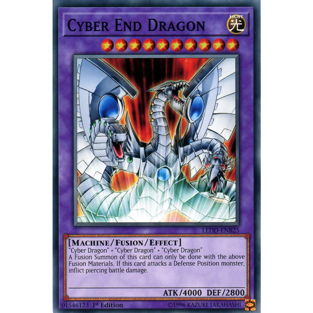 Cyber End Dragon LEDD-ENB25 Yu-Gi-Oh! Card from the Legendary Dragon Decks Set