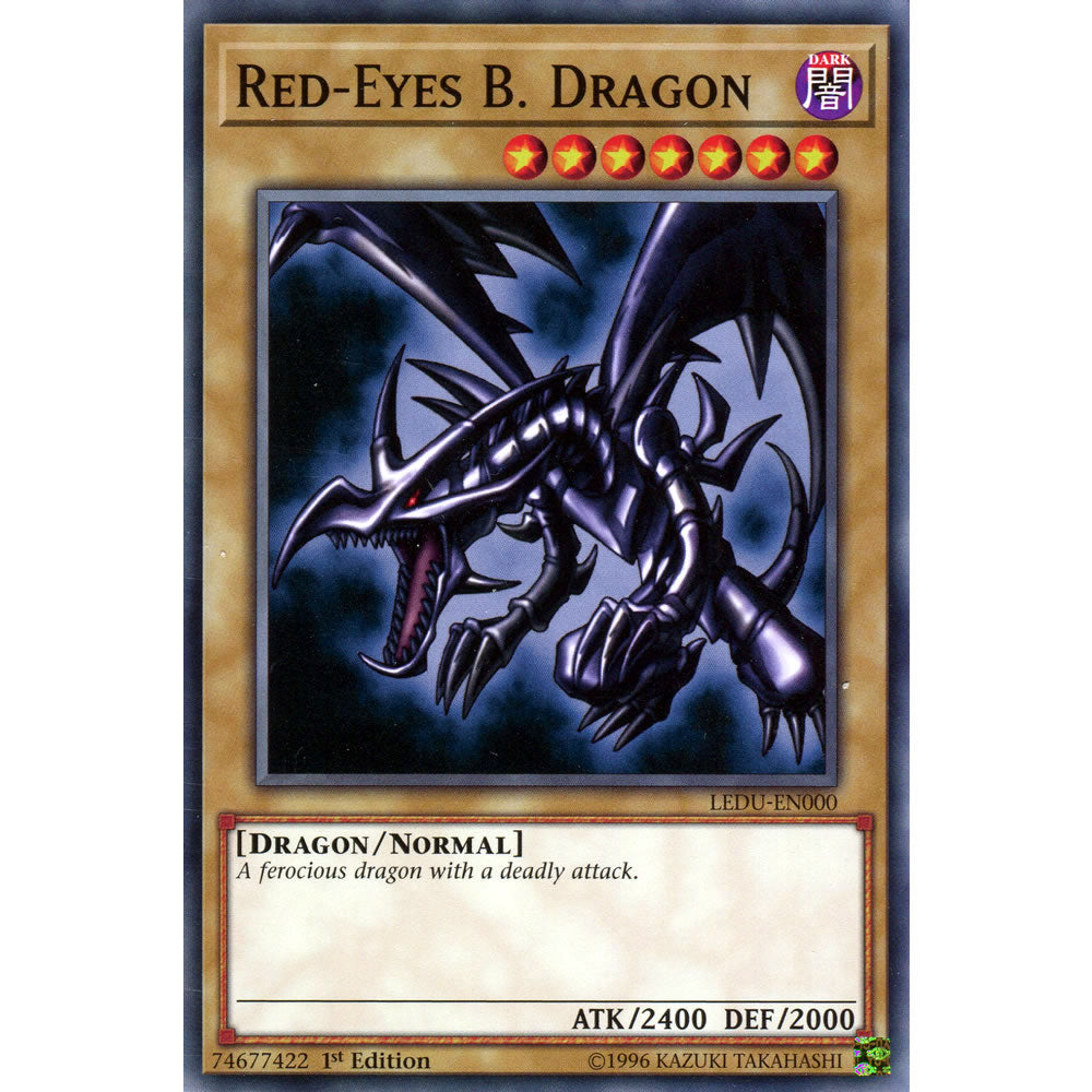 Red-Eyes B. Dragon LEDU-EN000 Yu-Gi-Oh! Card from the Legendary Duelists Set
