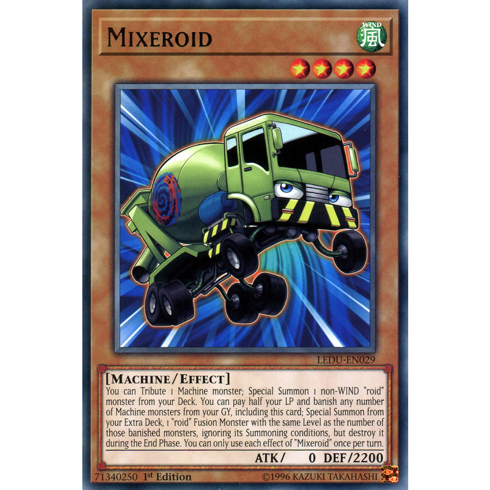 Mixeroid LEDU-EN029 Yu-Gi-Oh! Card from the Legendary Duelists Set