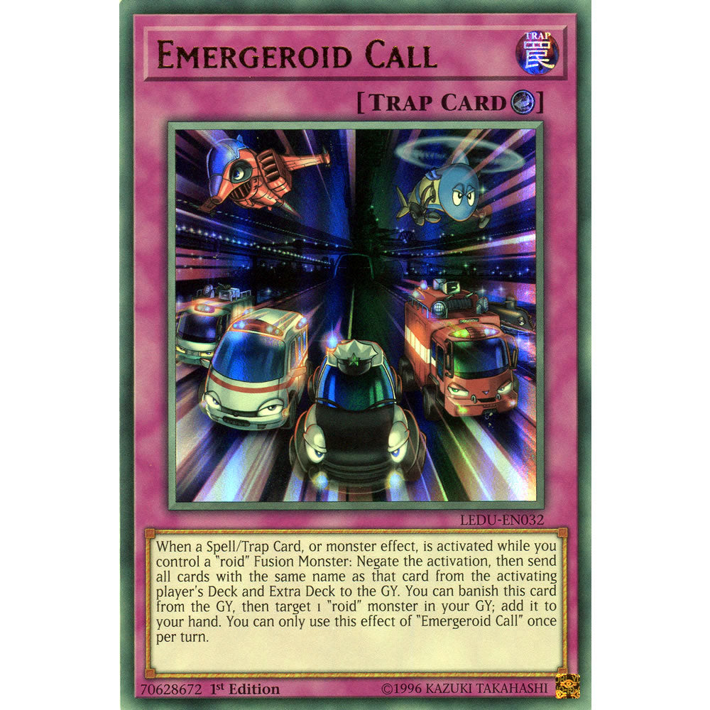 Emergeroid Call LEDU-EN032 Yu-Gi-Oh! Card from the Legendary Duelists Set