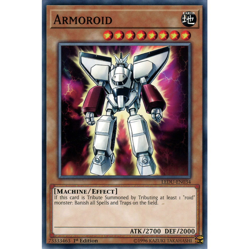 Armoroid LEDU-EN034 Yu-Gi-Oh! Card from the Legendary Duelists Set