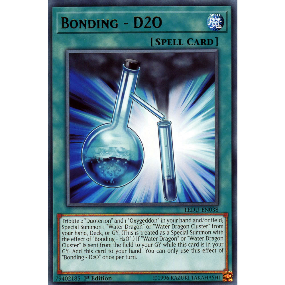 Bonding - D2O LEDU-EN038 Yu-Gi-Oh! Card from the Legendary Duelists Set