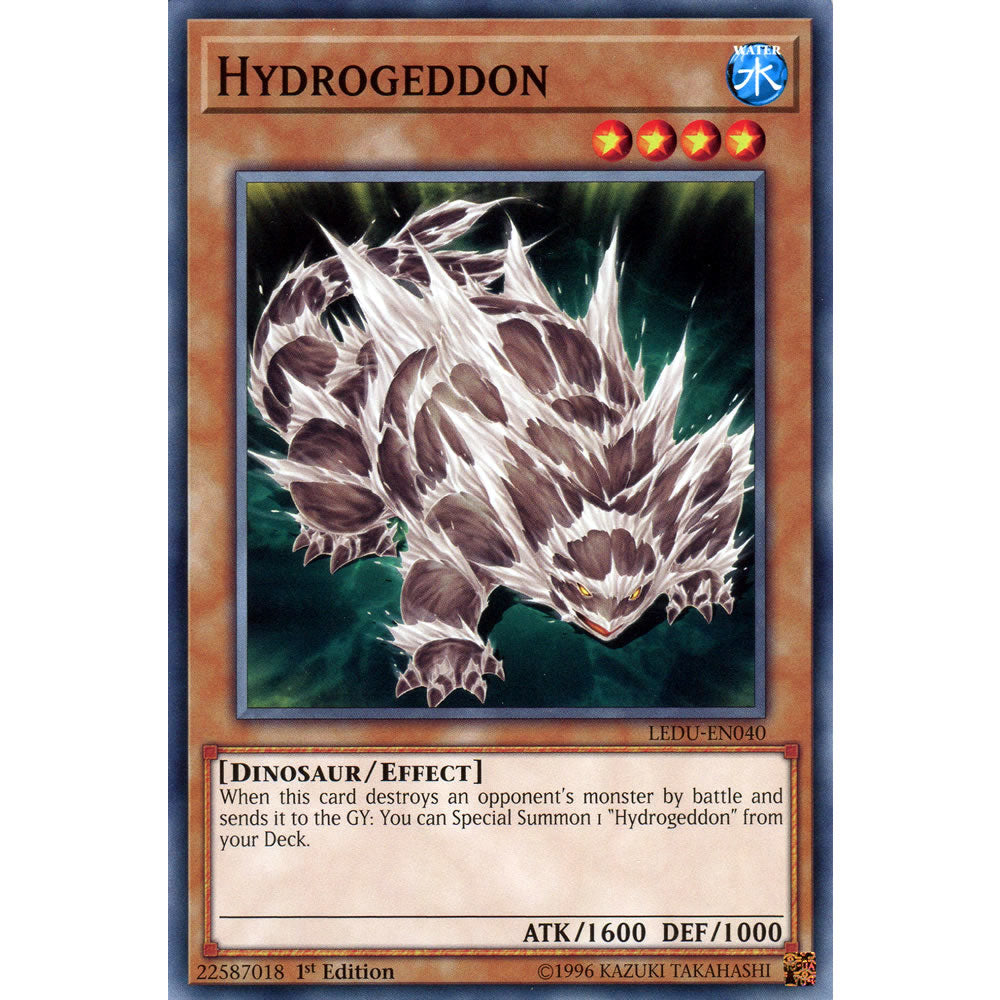 Hydrogeddon LEDU-EN040 Yu-Gi-Oh! Card from the Legendary Duelists Set