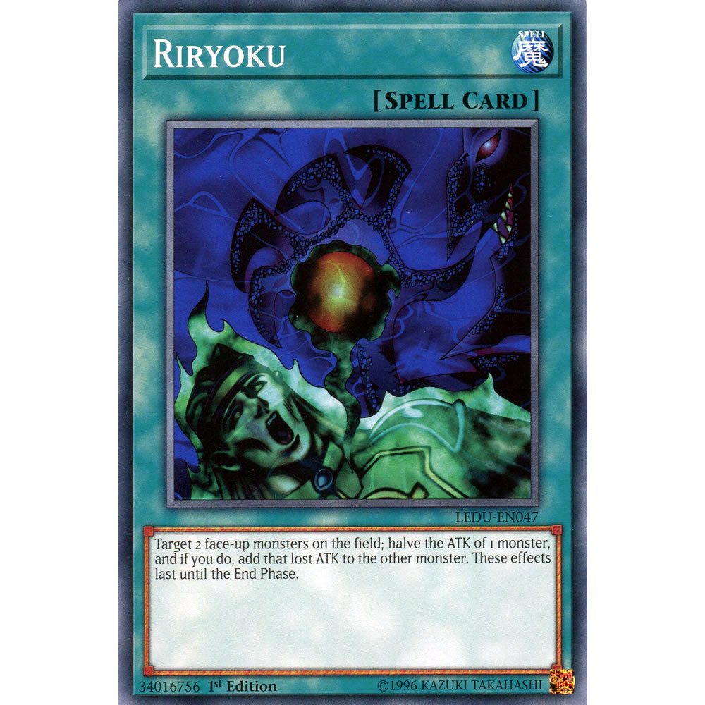 Riryoku LEDU-EN047 Yu-Gi-Oh! Card from the Legendary Duelists Set