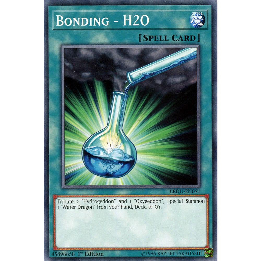 Bonding - H2O LEDU-EN051 Yu-Gi-Oh! Card from the Legendary Duelists Set