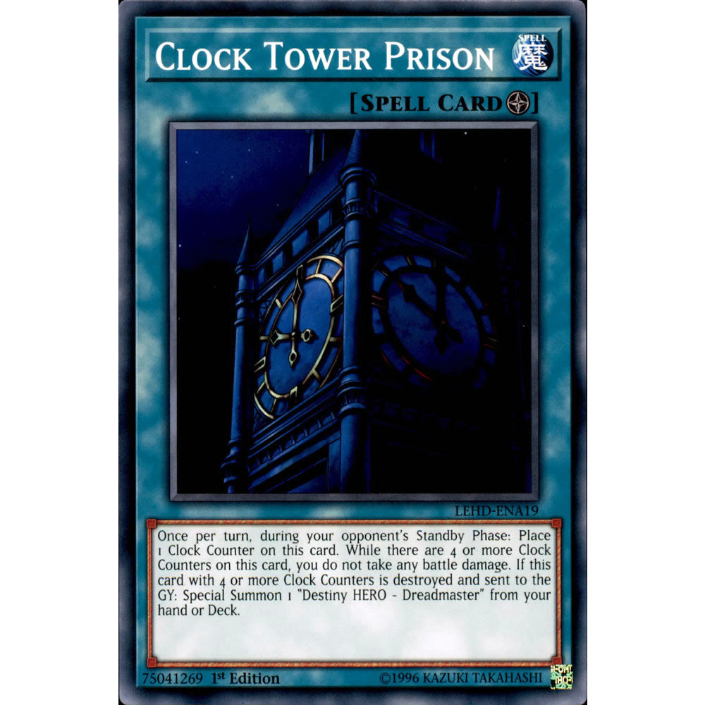 Clock Tower Prison LEHD-ENA19 Yu-Gi-Oh! Card from the Legendary Hero Decks Set