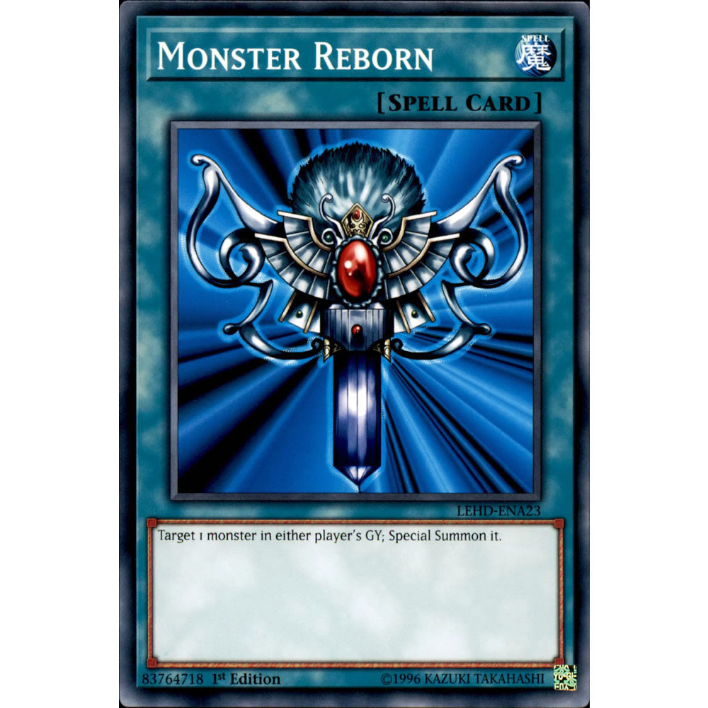 Monster Reborn LEHD-ENA23 Yu-Gi-Oh! Card from the Legendary Hero Decks Set