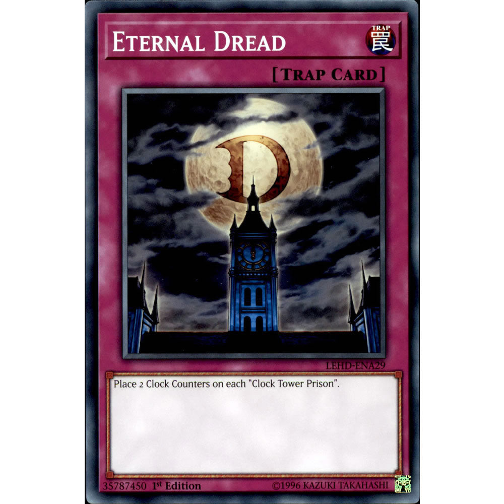 Eternal Dread LEHD-ENA29 Yu-Gi-Oh! Card from the Legendary Hero Decks Set