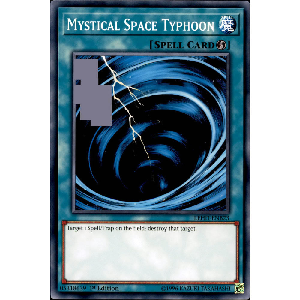 Mystical Space Typhoon LEHD-ENB23 Yu-Gi-Oh! Card from the Legendary Hero Decks Set