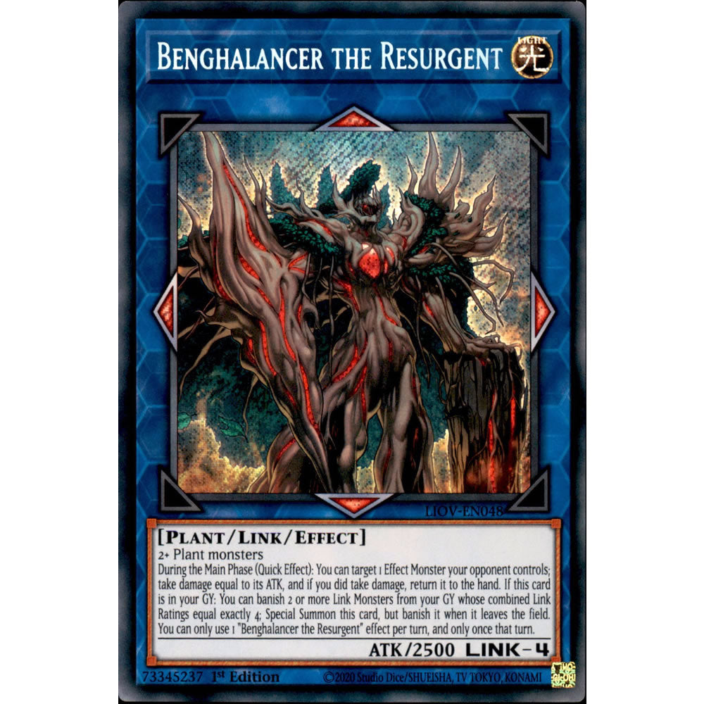 Benghalancer the Resurgent LIOV-EN048 Yu-Gi-Oh! Card from the Lightning Overdrive Set
