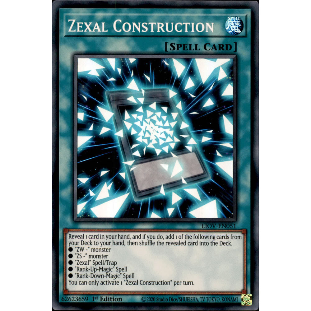 Zexal Construction LIOV-EN051 Yu-Gi-Oh! Card from the Lightning Overdrive Set