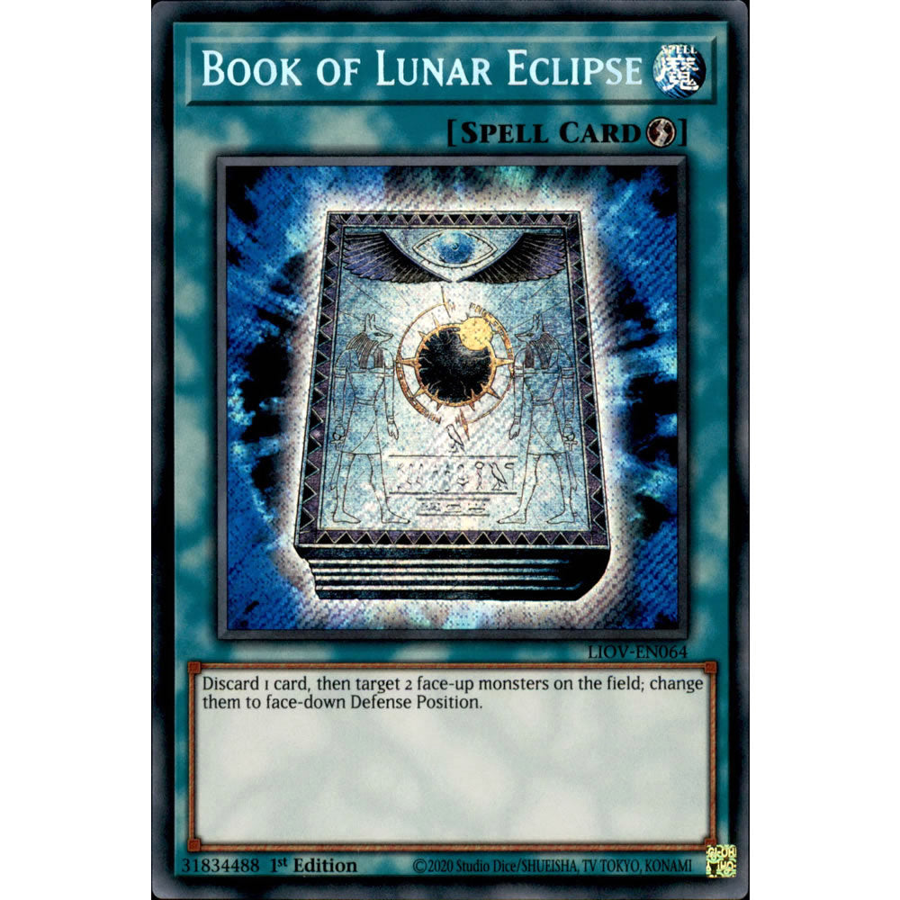 Book of Lunar Eclipse LIOV-EN064 Yu-Gi-Oh! Card from the Lightning Overdrive Set