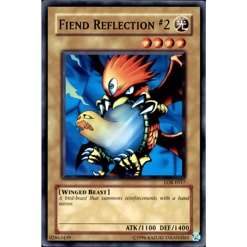 Fiend Reflection #2 LOB-017 Yu-Gi-Oh! Card from the Legend of Blue Eyes White Dragon Set