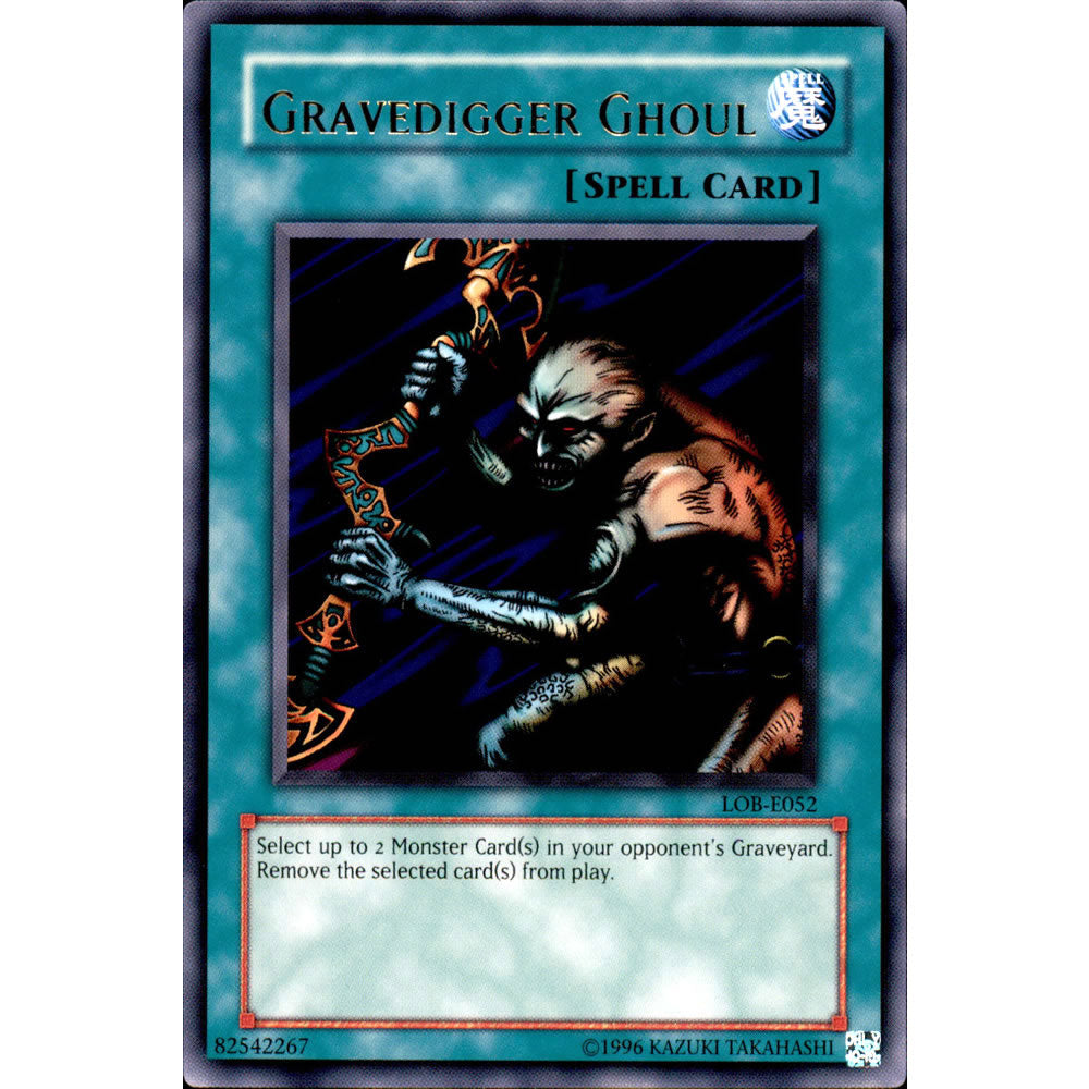 Gravedigger Ghoul LOB-052 Yu-Gi-Oh! Card from the Legend of Blue Eyes White Dragon Set