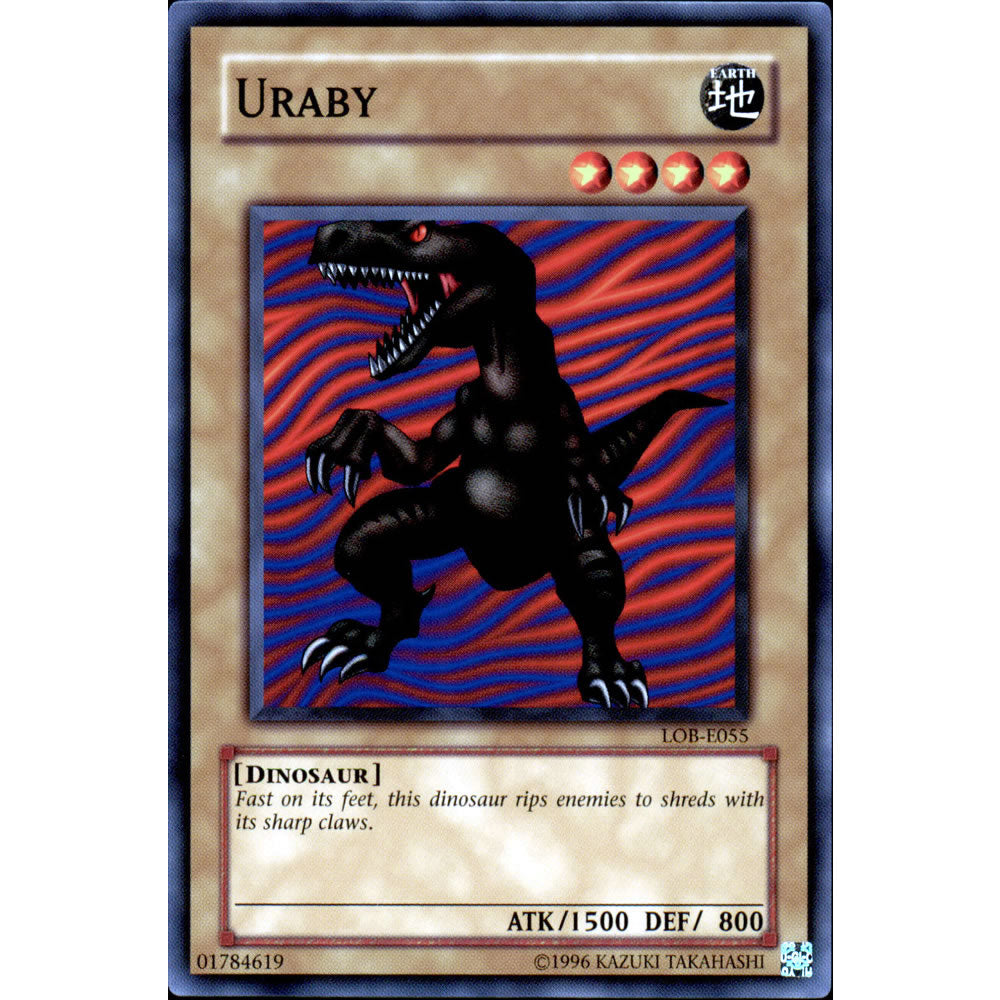 Uraby LOB-055 Yu-Gi-Oh! Card from the Legend of Blue Eyes White Dragon Set