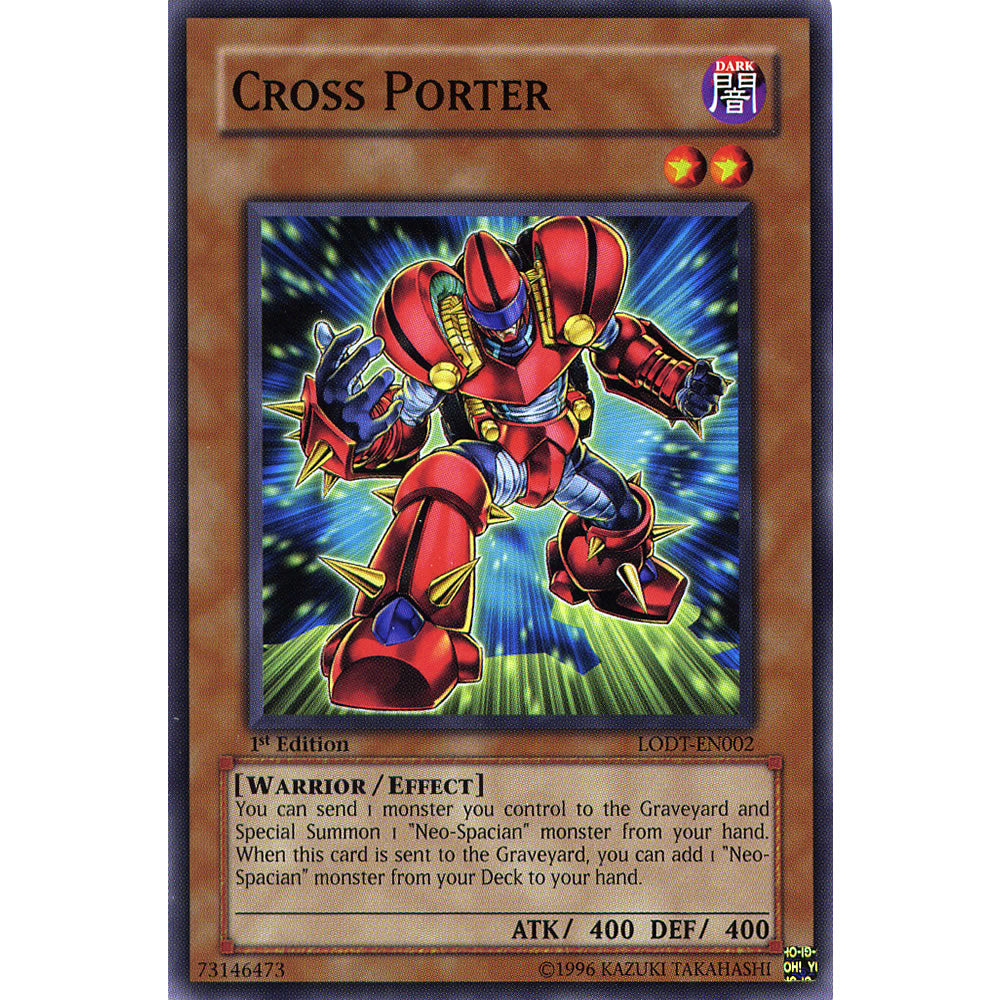 Cross Porter LODT-EN002 Yu-Gi-Oh! Card from the Light of Destruction Set