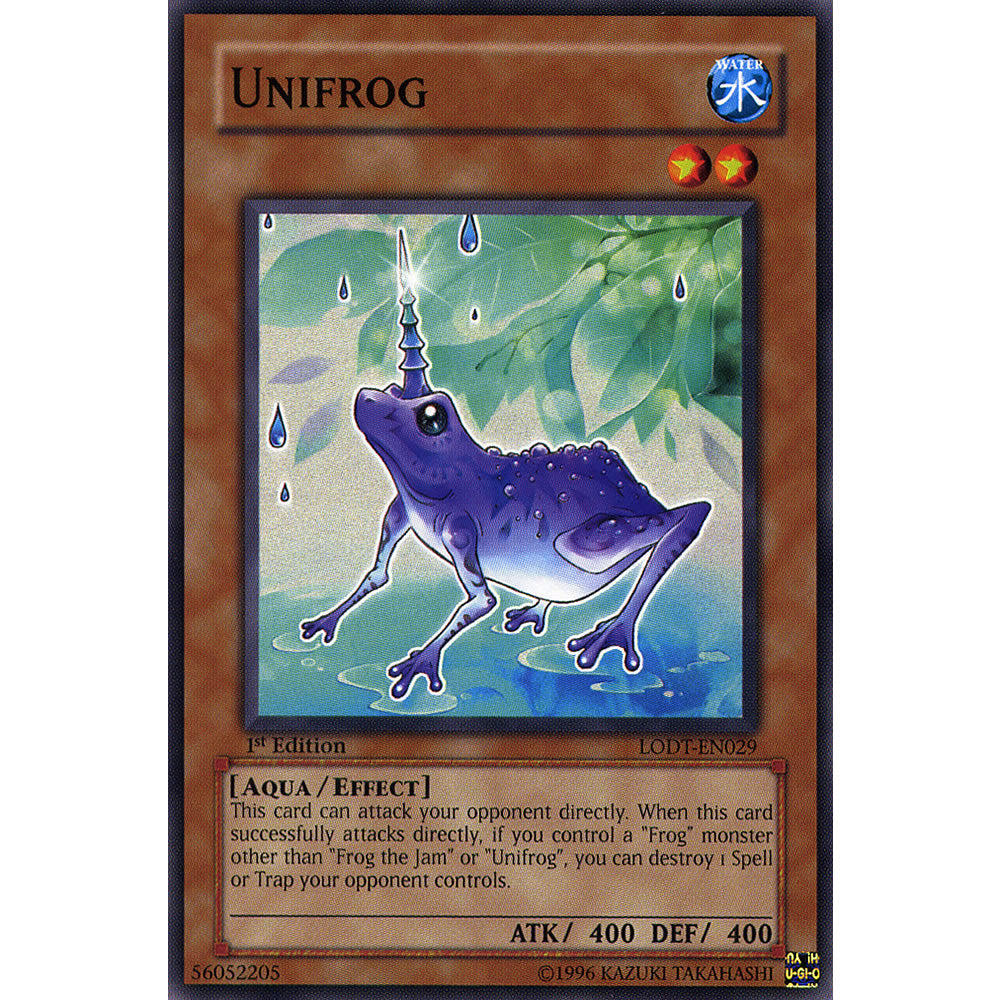 Unifrog LODT-EN029 Yu-Gi-Oh! Card from the Light of Destruction Set