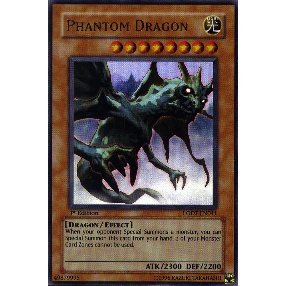 Phantom Dragon LODT-EN041 Yu-Gi-Oh! Card from the Light of Destruction Set