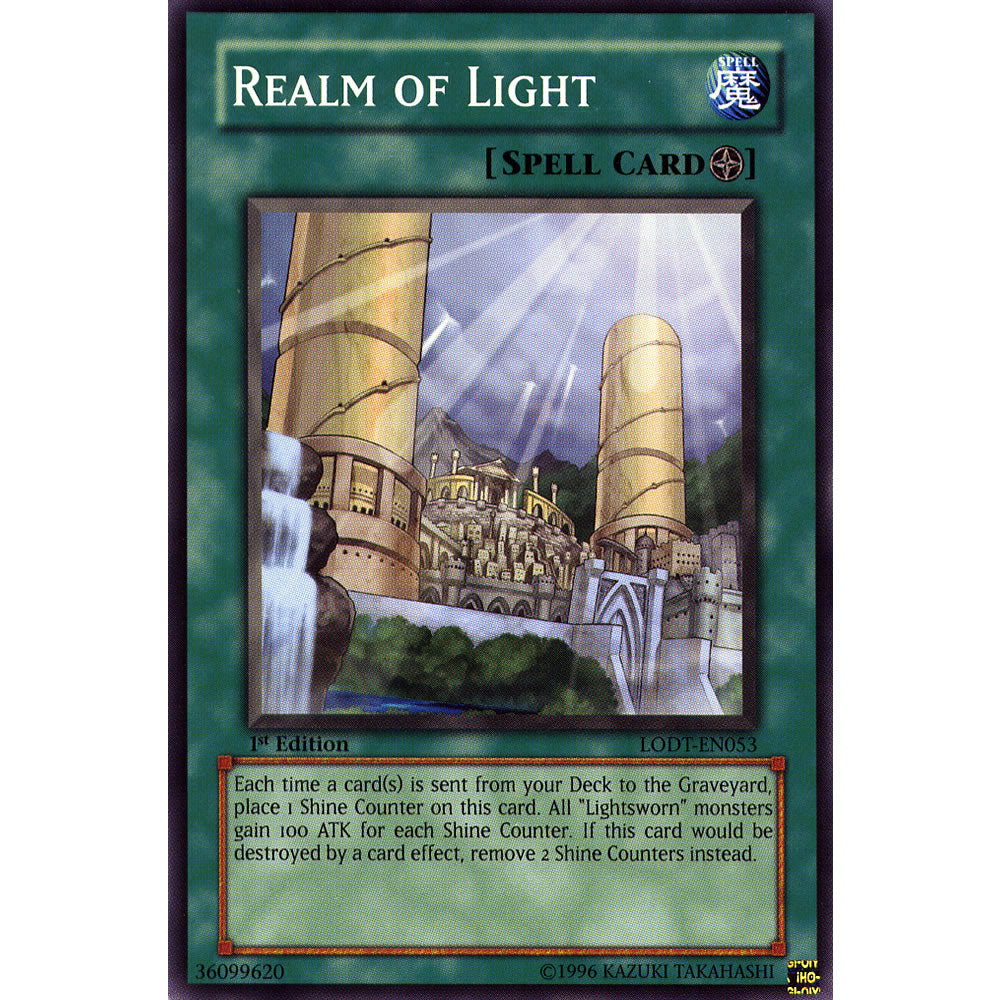 Realm of Light LODT-EN053 Yu-Gi-Oh! Card from the Light of Destruction Set