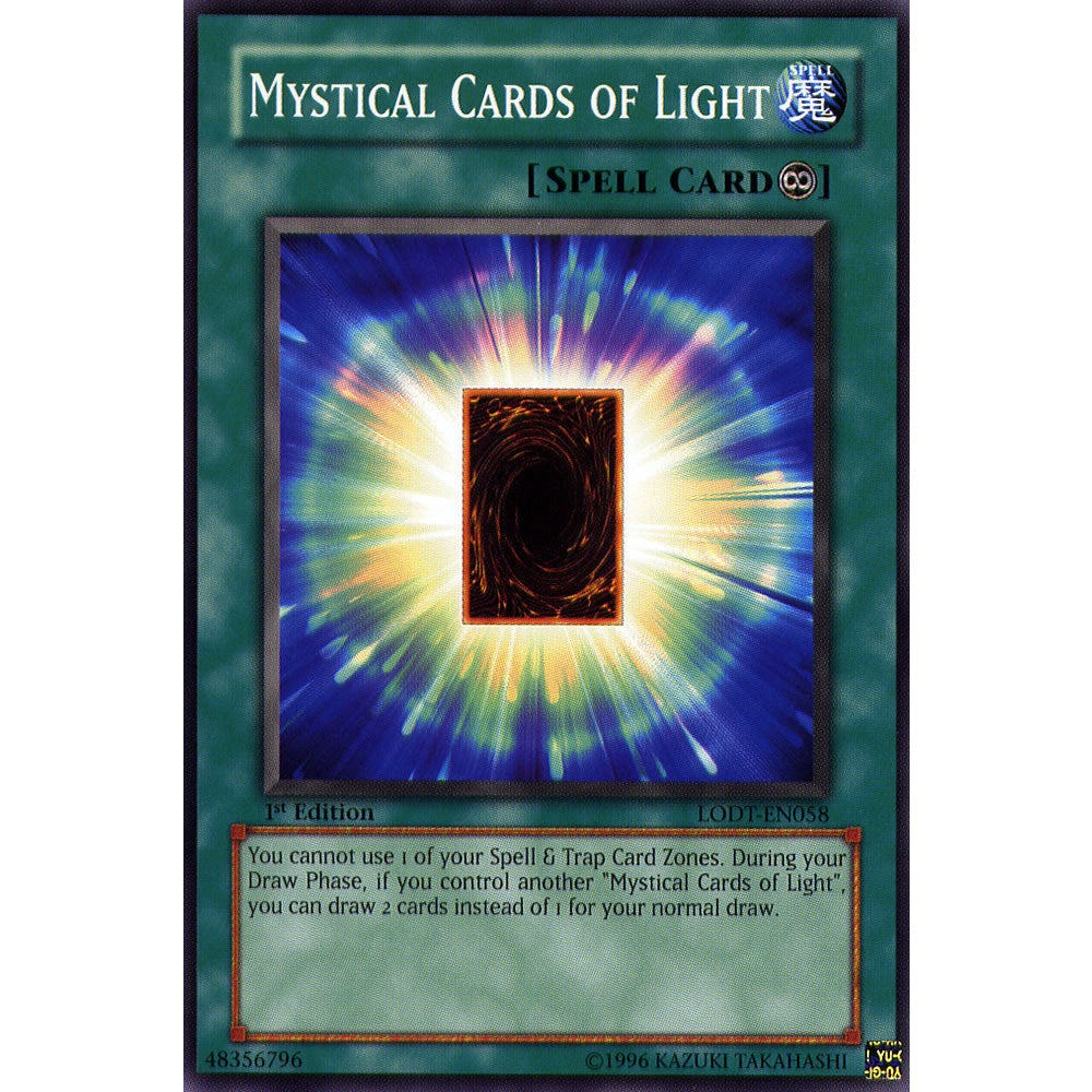 Mystical Cards of Light LODT-EN058 Yu-Gi-Oh! Card from the Light of Destruction Set
