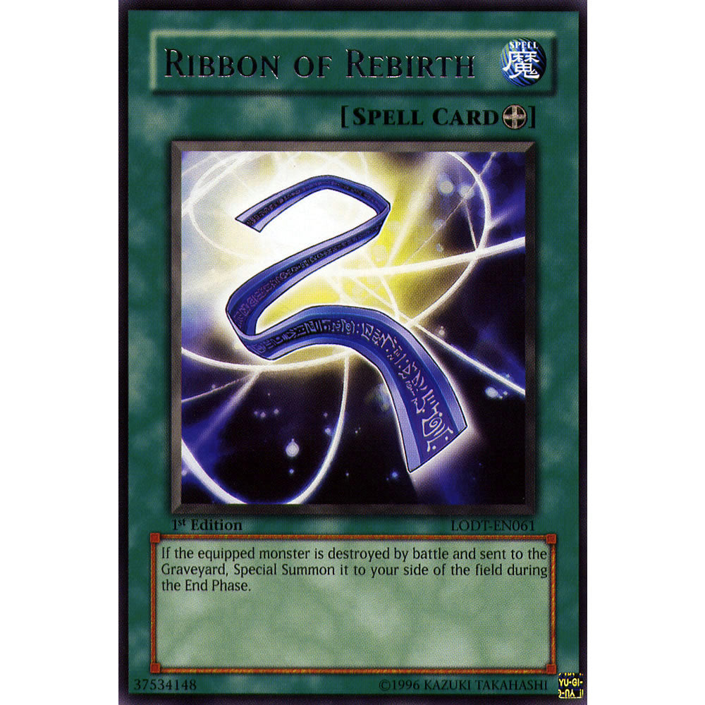 Ribbon of Rebirth LODT-EN061 Yu-Gi-Oh! Card from the Light of Destruction Set