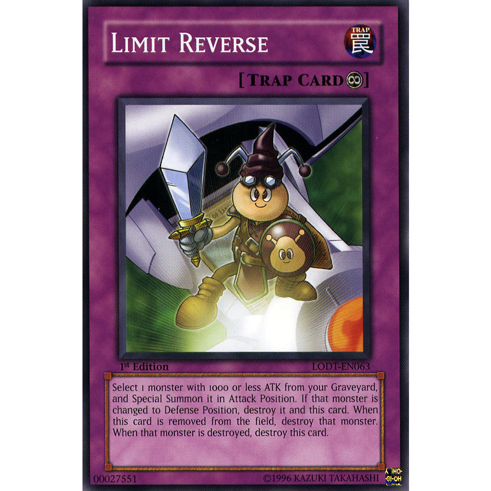 Limit Reverse LODT-EN063 Yu-Gi-Oh! Card from the Light of Destruction Set
