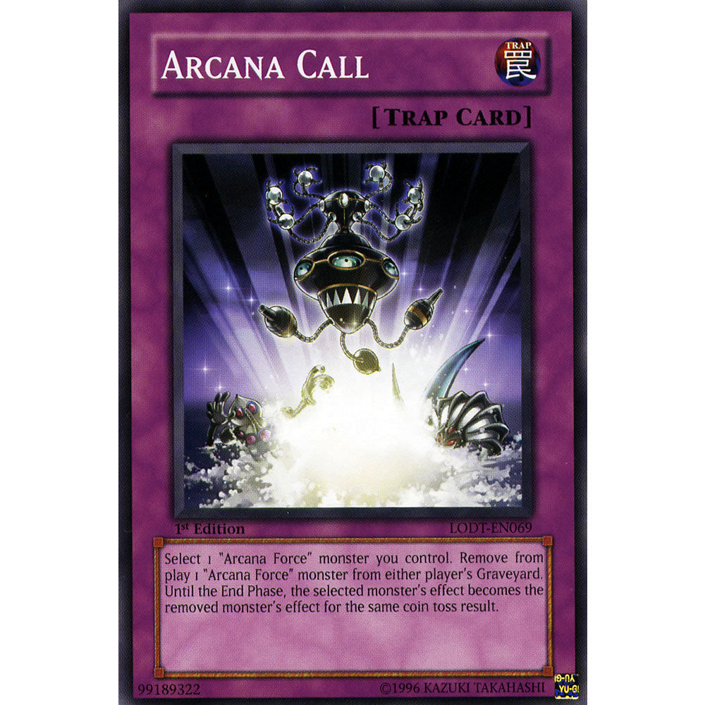Arcana Call LODT-EN069 Yu-Gi-Oh! Card from the Light of Destruction Set