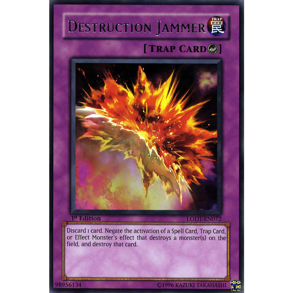 Destruction Jammer LODT-EN072 Yu-Gi-Oh! Card from the Light of Destruction Set