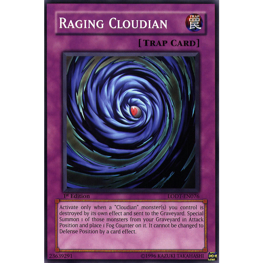 Raging Cloudian LODT-EN076 Yu-Gi-Oh! Card from the Light of Destruction Set