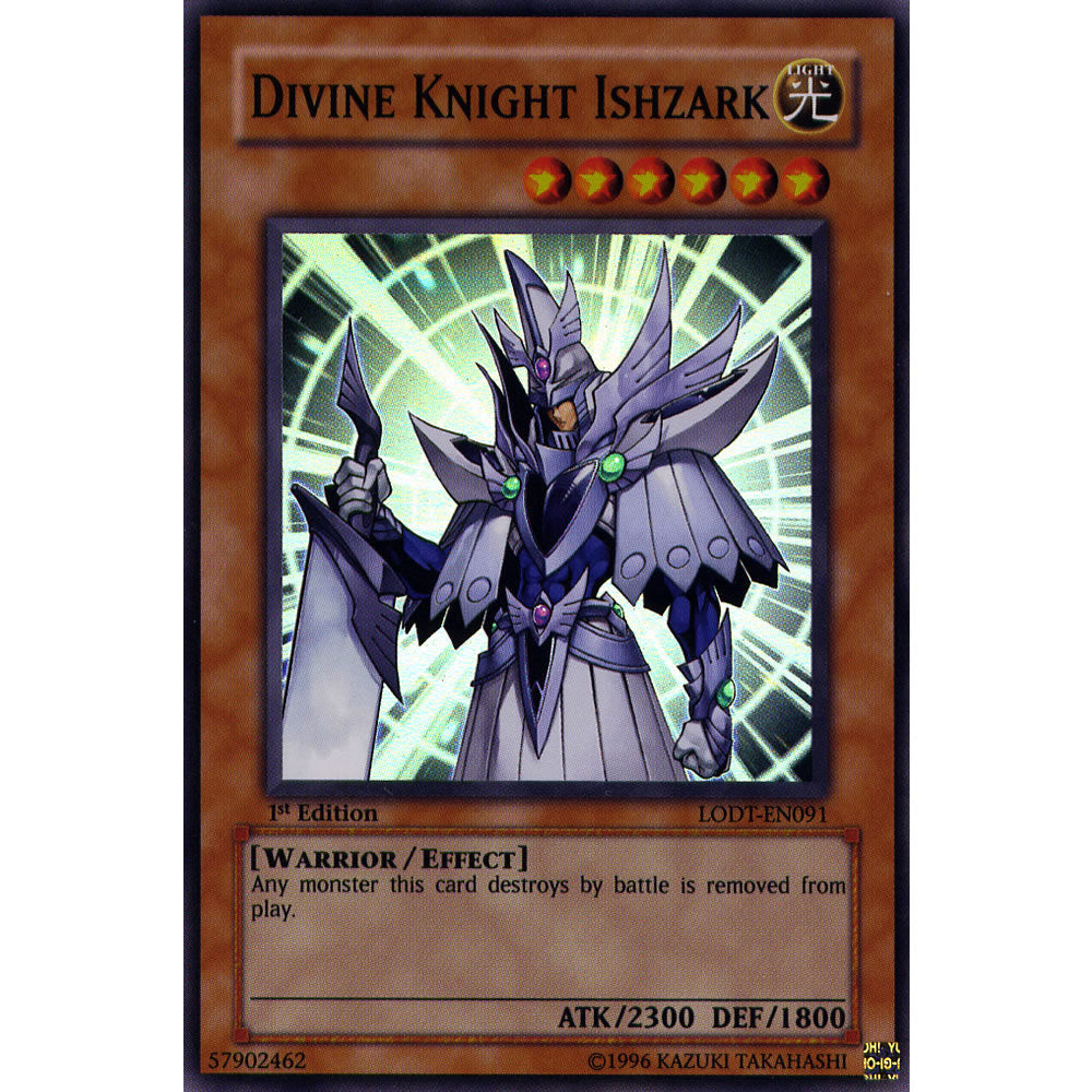 Divine Knight Ishzark LODT-EN091 Yu-Gi-Oh! Card from the Light of Destruction Set