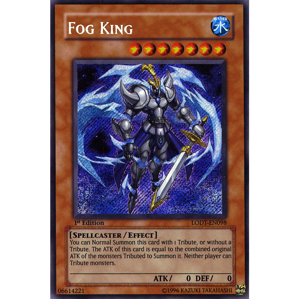 Fog King LODT-EN098 Yu-Gi-Oh! Card from the Light of Destruction Set