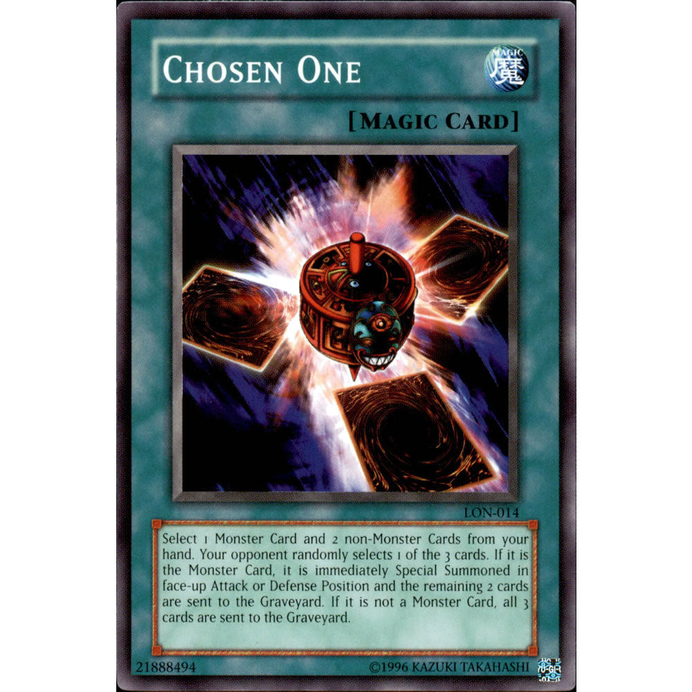 Chosen One LON-014 Yu-Gi-Oh! Card from the Labyrinth of Nightmare Set