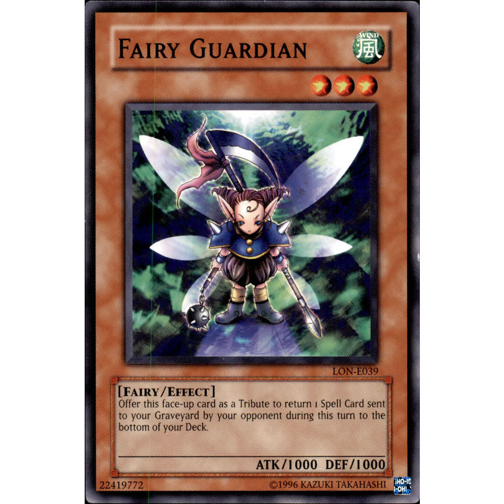 Fairy Guardian LON-039 Yu-Gi-Oh! Card from the Labyrinth of Nightmare Set