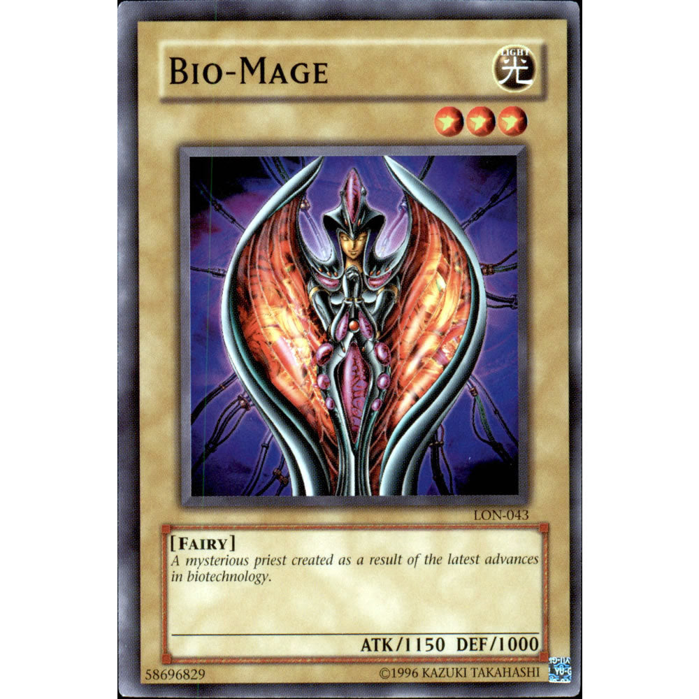 Bio-Mage LON-043 Yu-Gi-Oh! Card from the Labyrinth of Nightmare Set