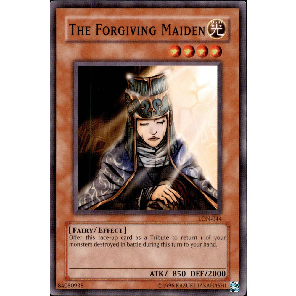 The Forgiving Maiden LON-044 Yu-Gi-Oh! Card from the Labyrinth of Nightmare Set