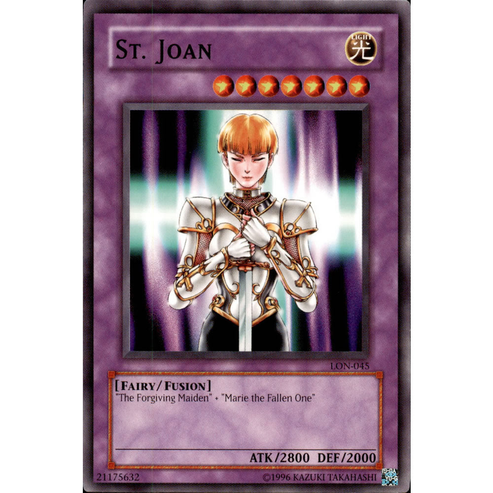 St. Joan LON-045 Yu-Gi-Oh! Card from the Labyrinth of Nightmare Set