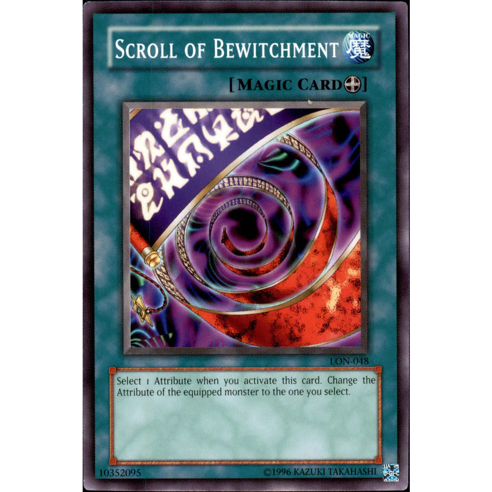 Scroll of Bewitchment LON-048 Yu-Gi-Oh! Card from the Labyrinth of Nightmare Set