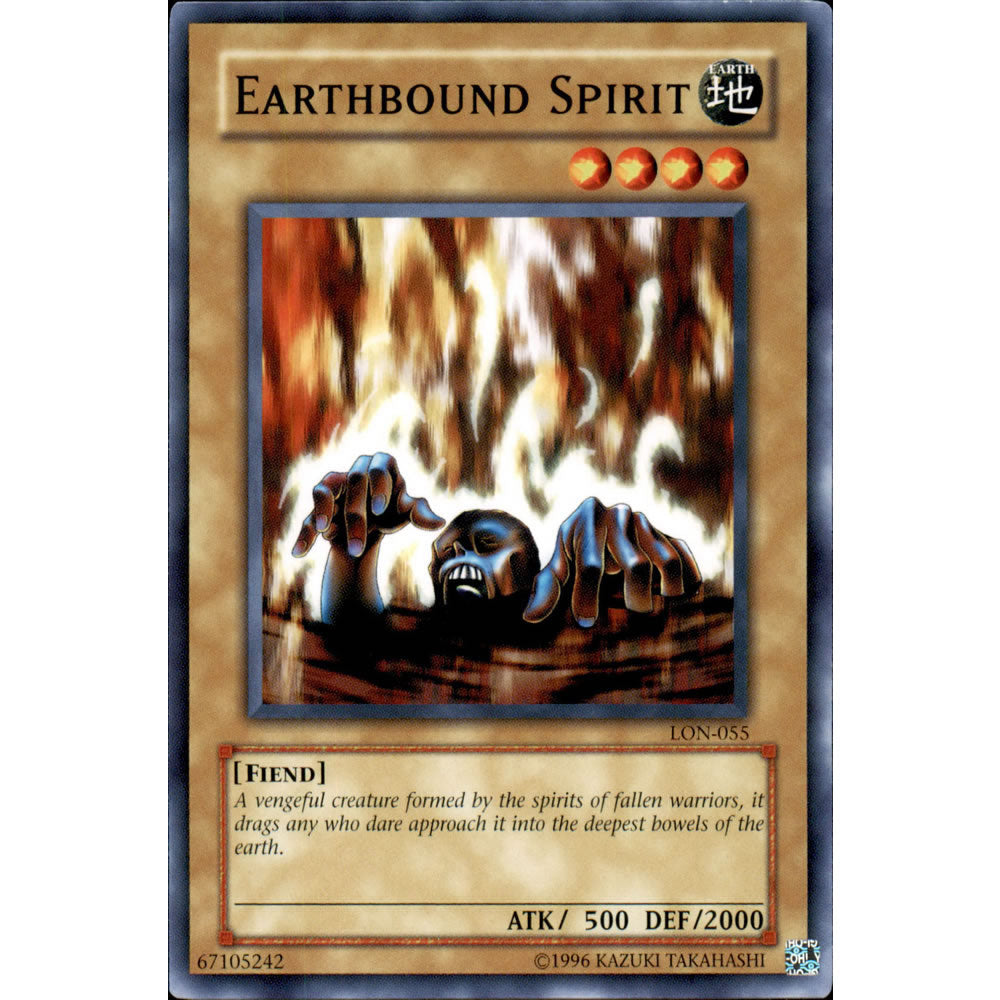 Earthbound Spirit LON-055 Yu-Gi-Oh! Card from the Labyrinth of Nightmare Set